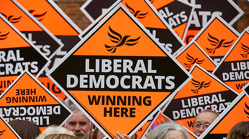 Lib Dems Winning Here