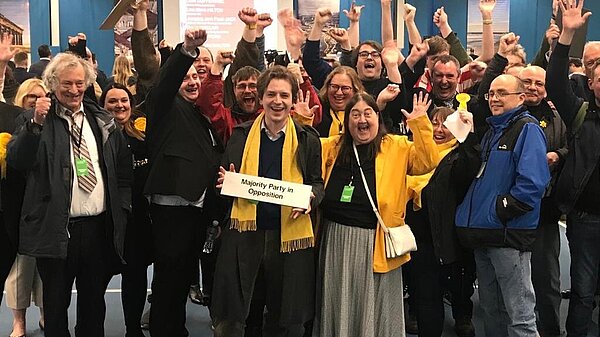 Wearside Lib Dems celebrating